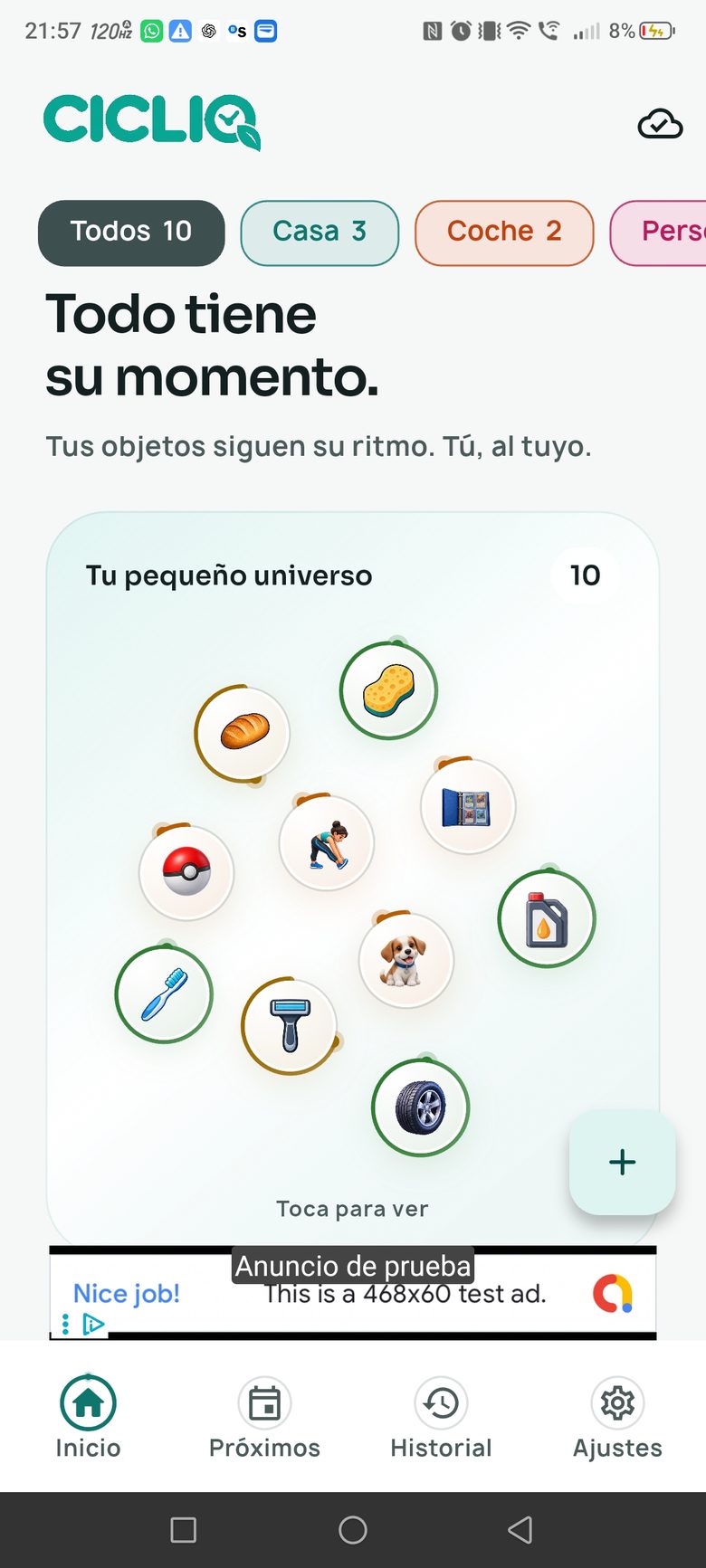 Inicio de CICLIQ